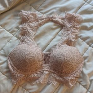 NWOT PINK lace bra